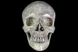 Realistic, Polished Jasper Skull #150940-2